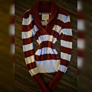 Vintage American Eagle Y2K Cotton Sweater TOP Women’s Small S